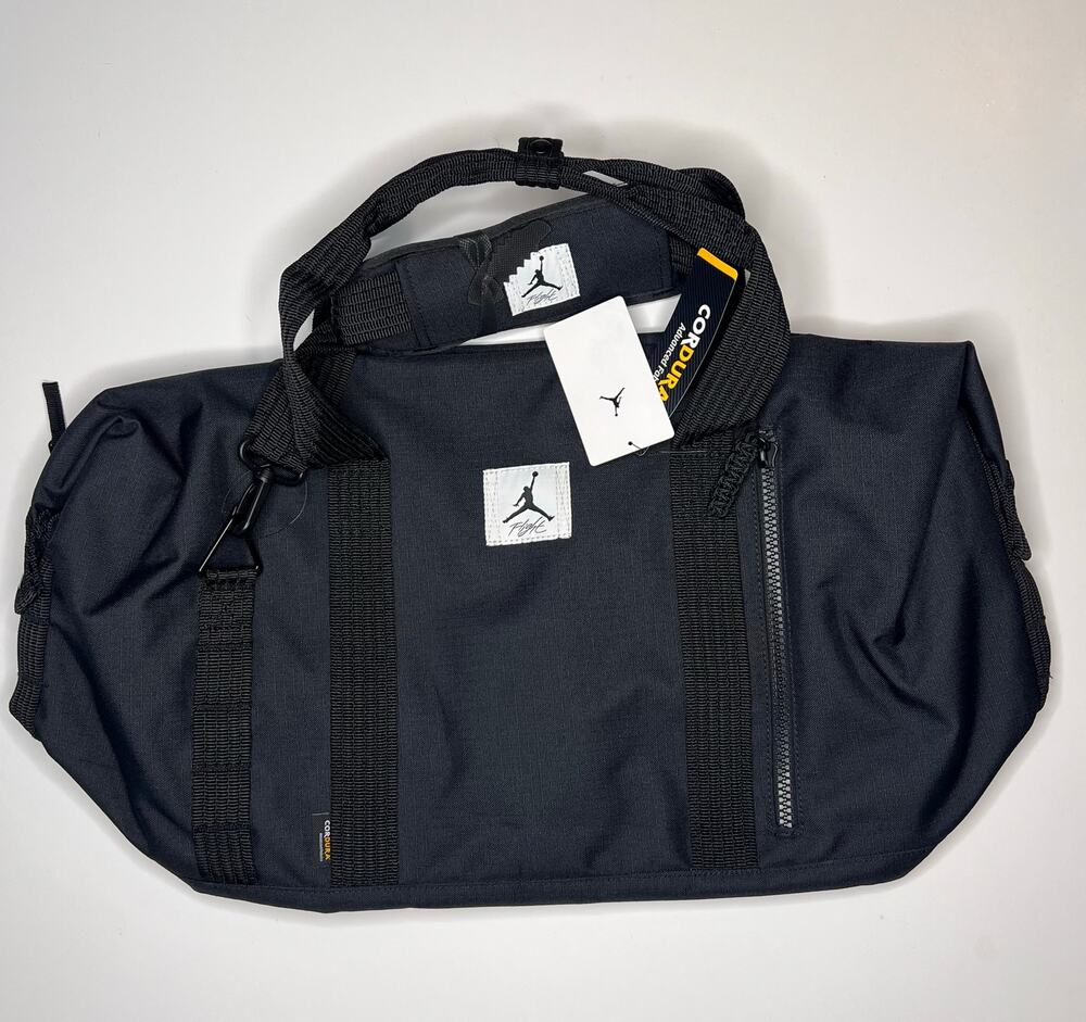 Nike Jordan Jam Flight Cordura Duffle Bag Black